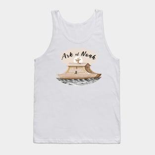 Noah's Ark with Animals in the Flood Tank Top